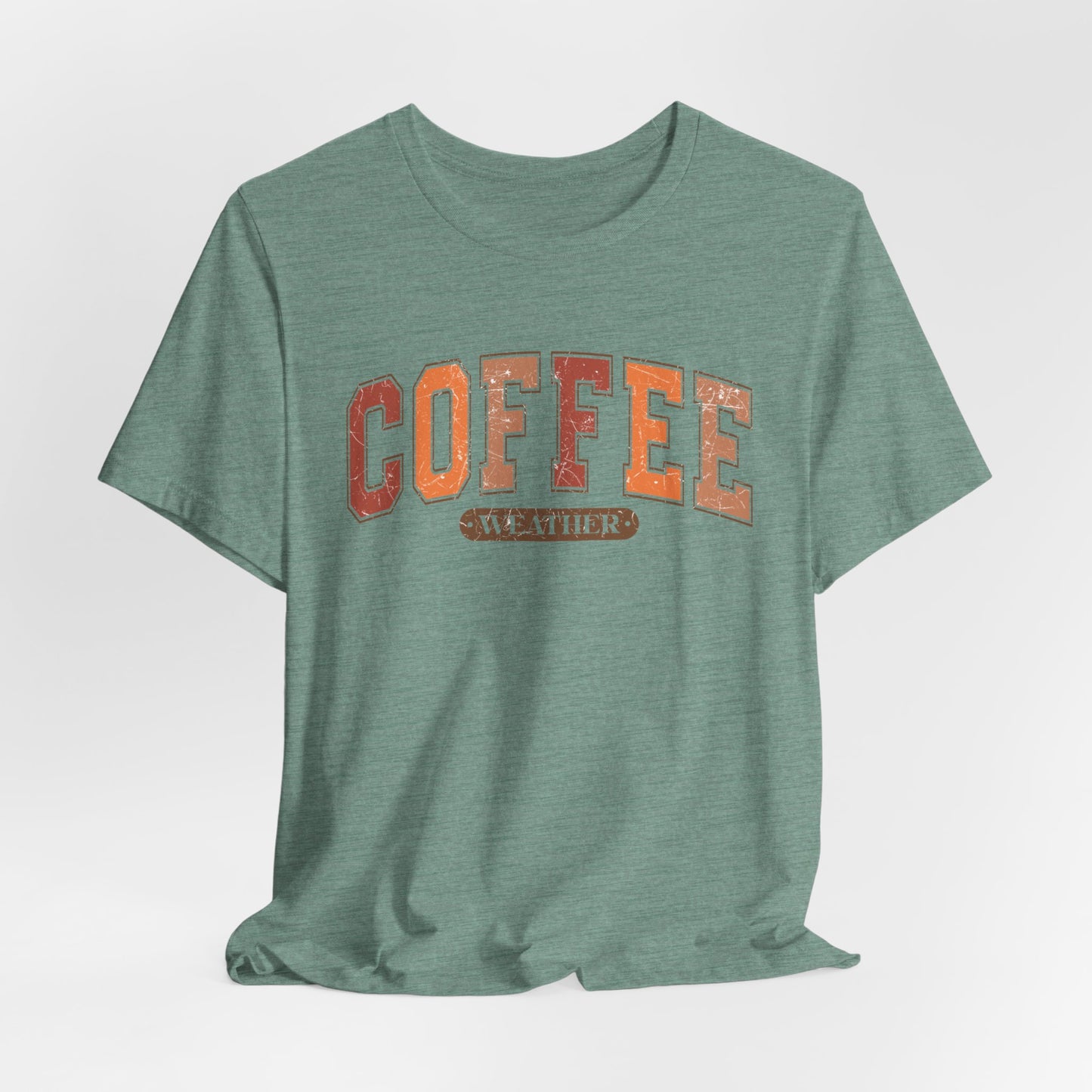 Coffee Weather Fall Adult Shirt