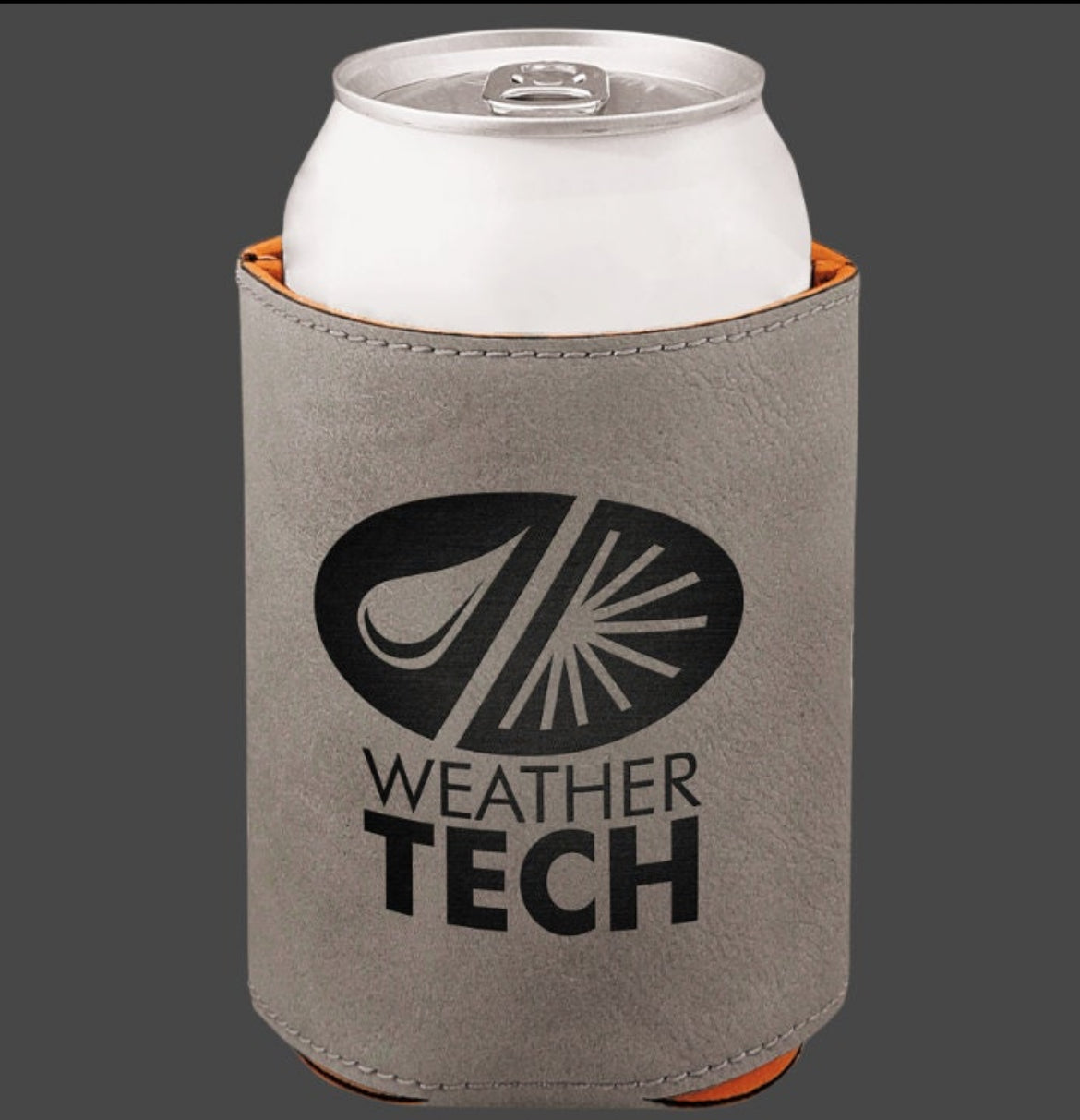 Personalized Leather Koozie Can Coolers