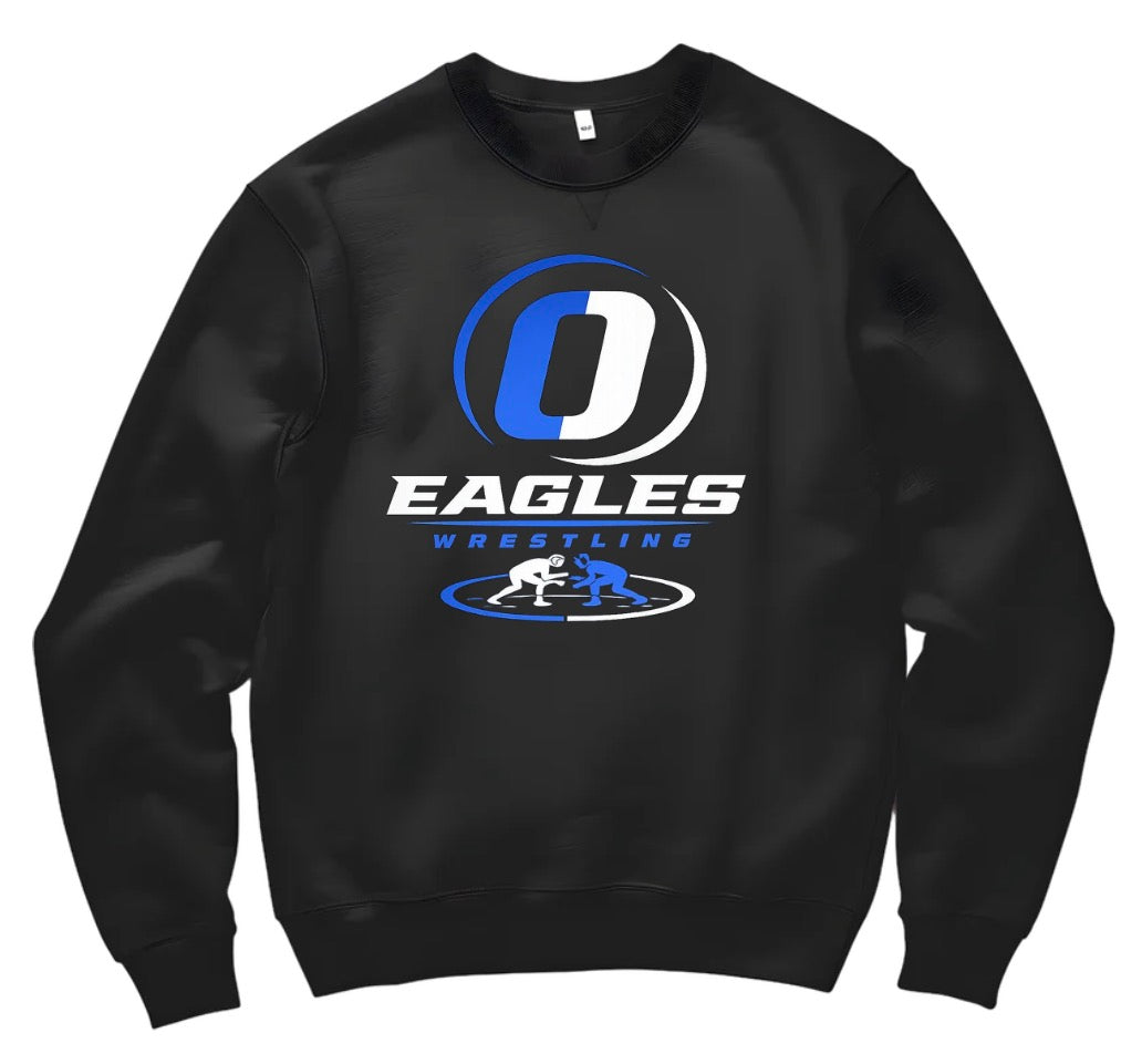 O'Neill Eagles Wrestling blue and white
