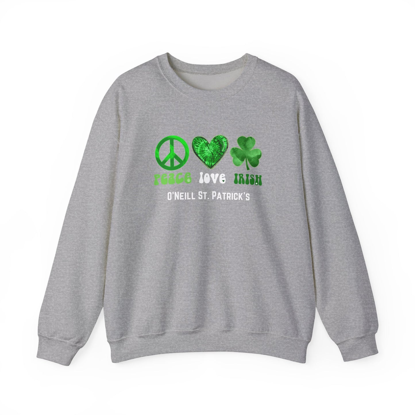 (Preorder) St. Pats O'Neill Peace Love Irish Logos Apparel
