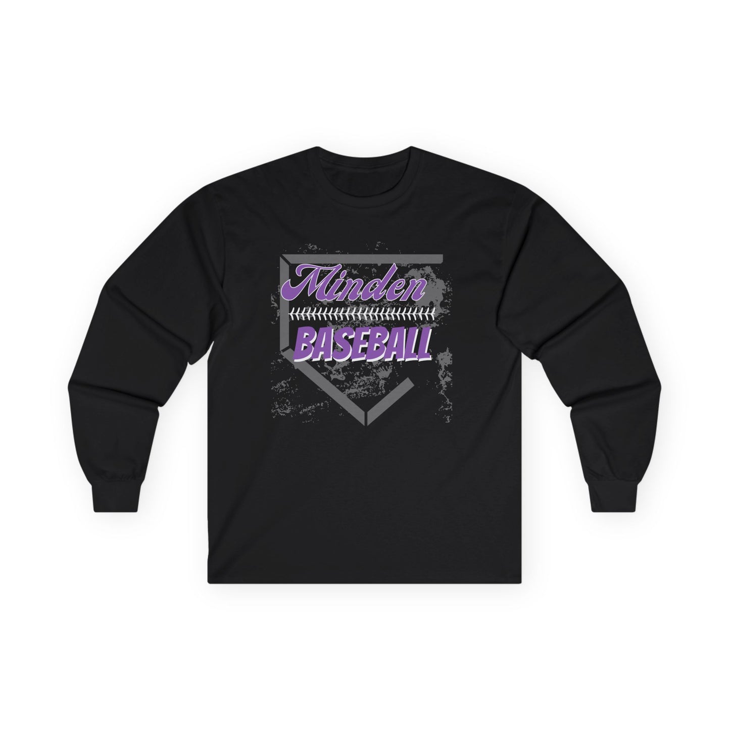 Minden Baseball "Plate" Long Sleeve Shirt