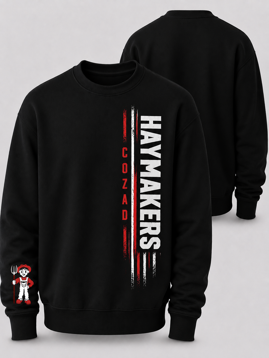 Vertical school Crewneck