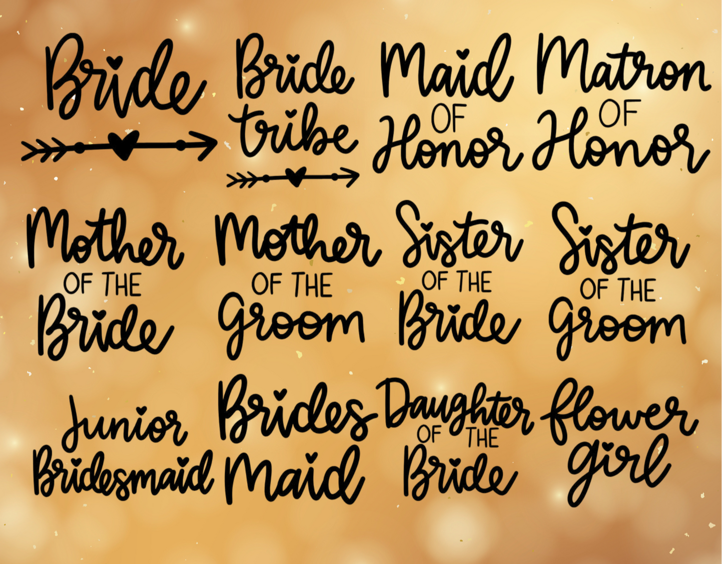 Wedding Party Shirts