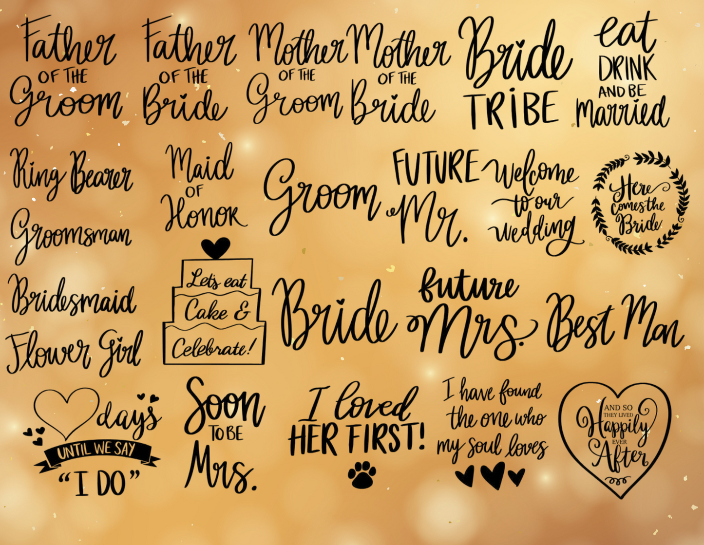 Wedding Party Shirts