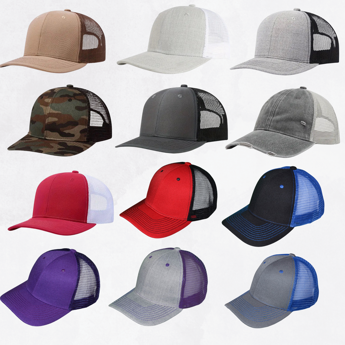 Custom School Team Hat Laser Engraved Leatherette Patches by