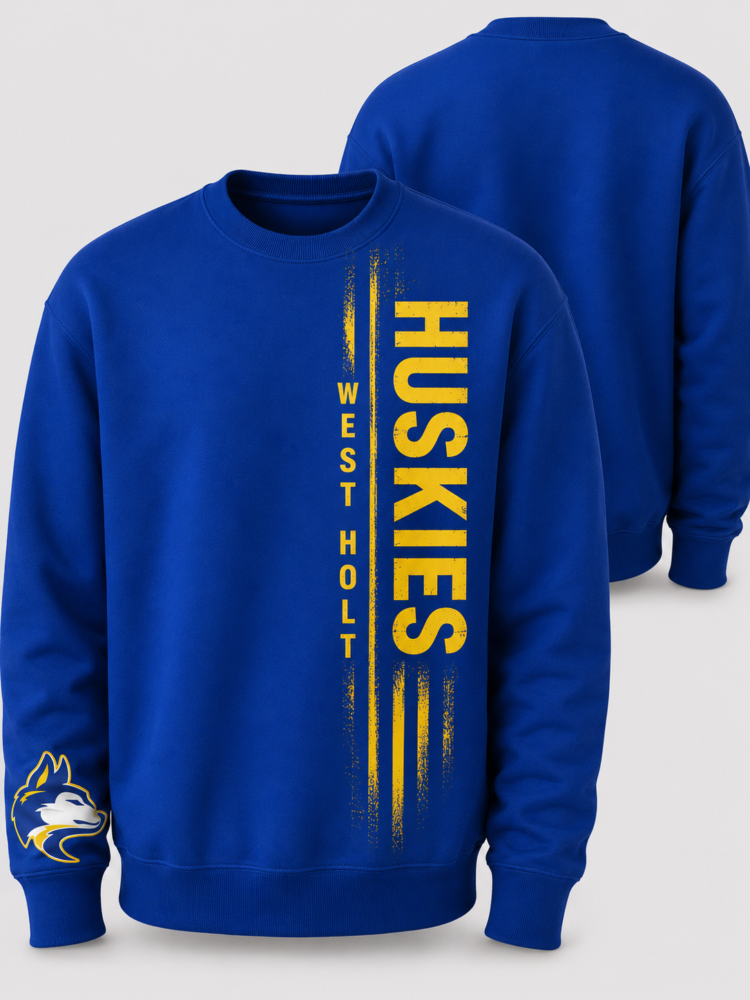 Vertical school Crewneck