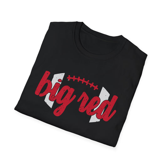 Big Red Football Adult Shirt and sweatshirt