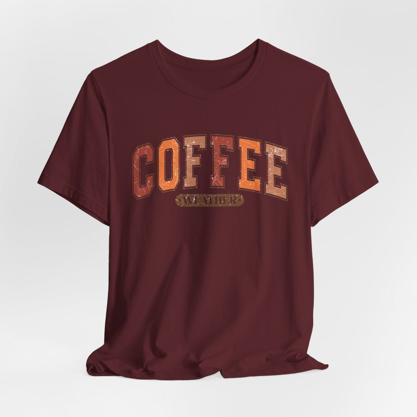 Coffee Weather Fall Adult Shirt