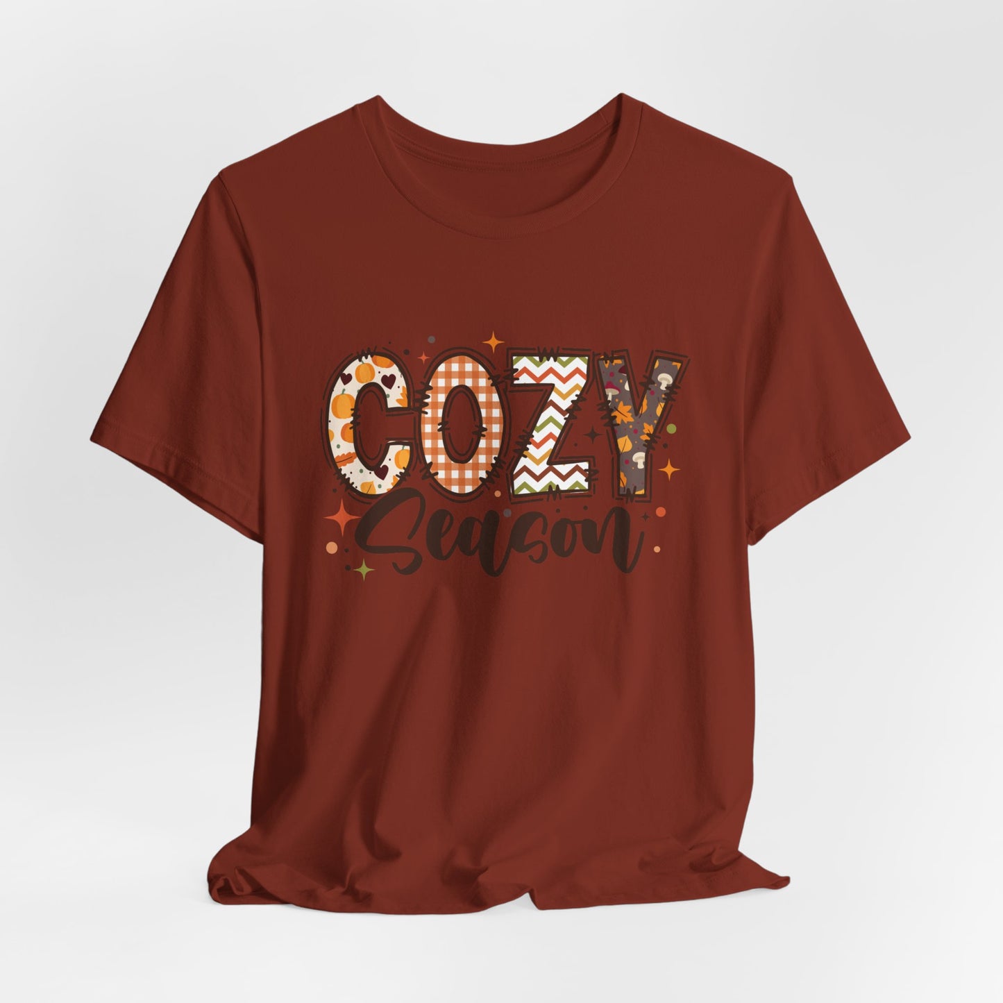 Cozy Season Colorful Fall Adult Shirt