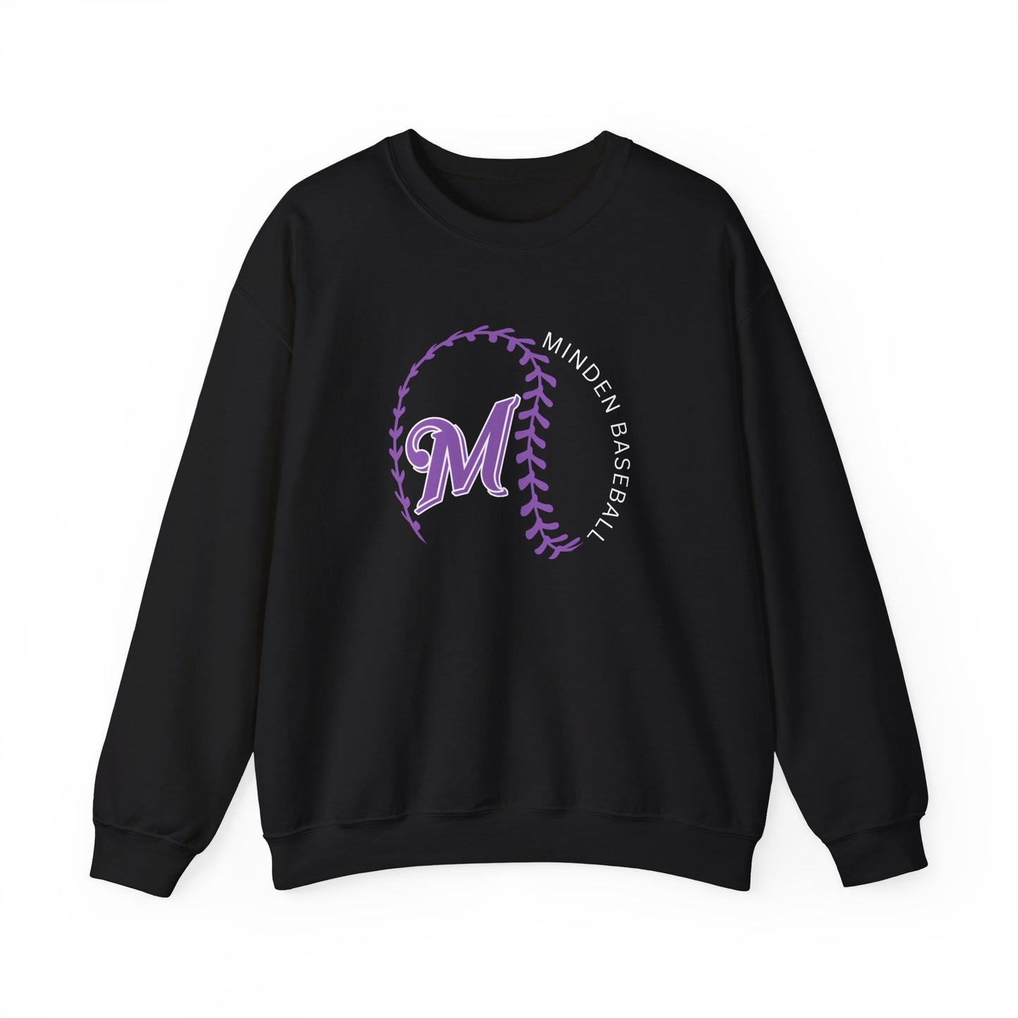 Minden Baseball "Stitches" Crewneck Sweatshirt