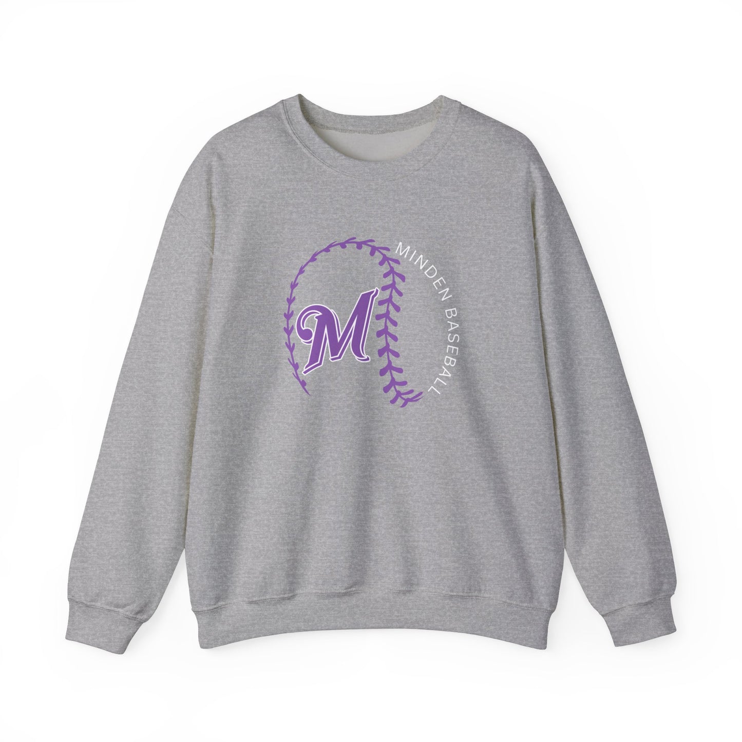 Minden Baseball "Stitches" Crewneck Sweatshirt