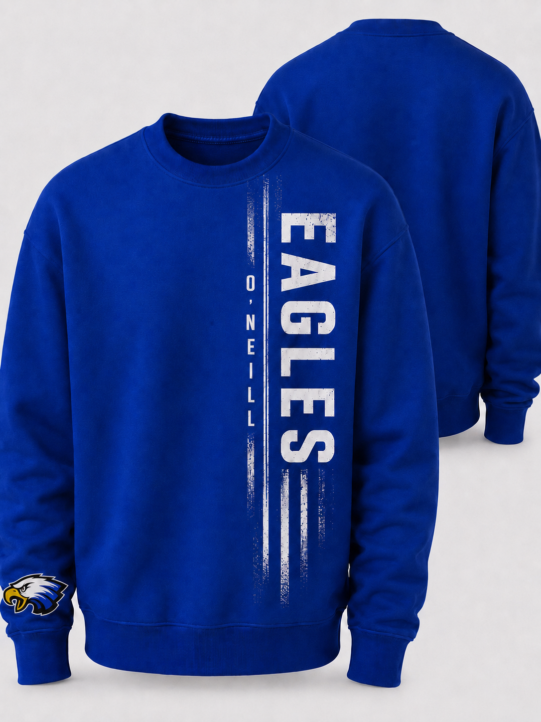 Vertical school Crewneck