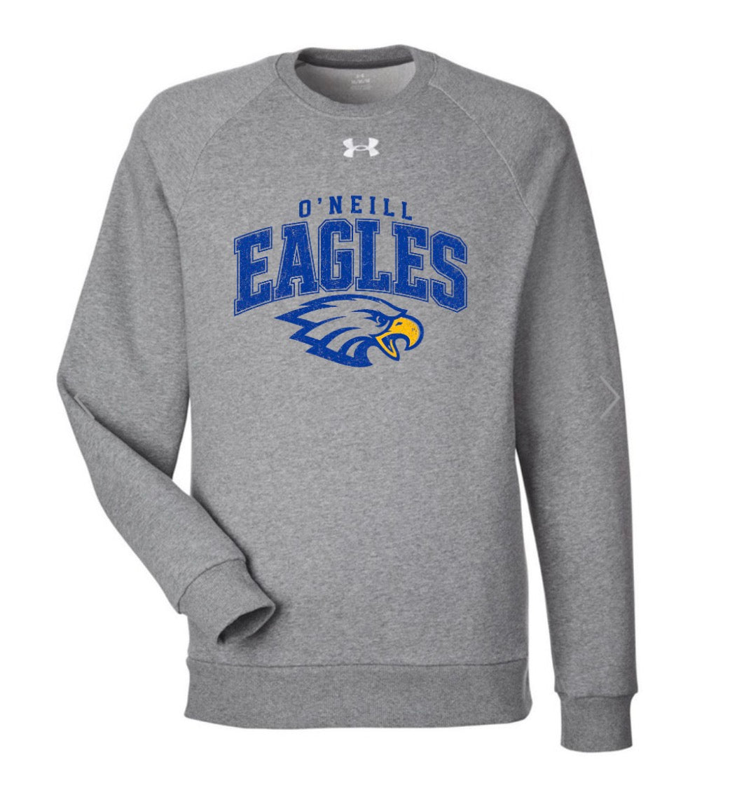 O’Neill Eagles Men's Rival Fleece Crewneck Sweatshirt - Under Armour