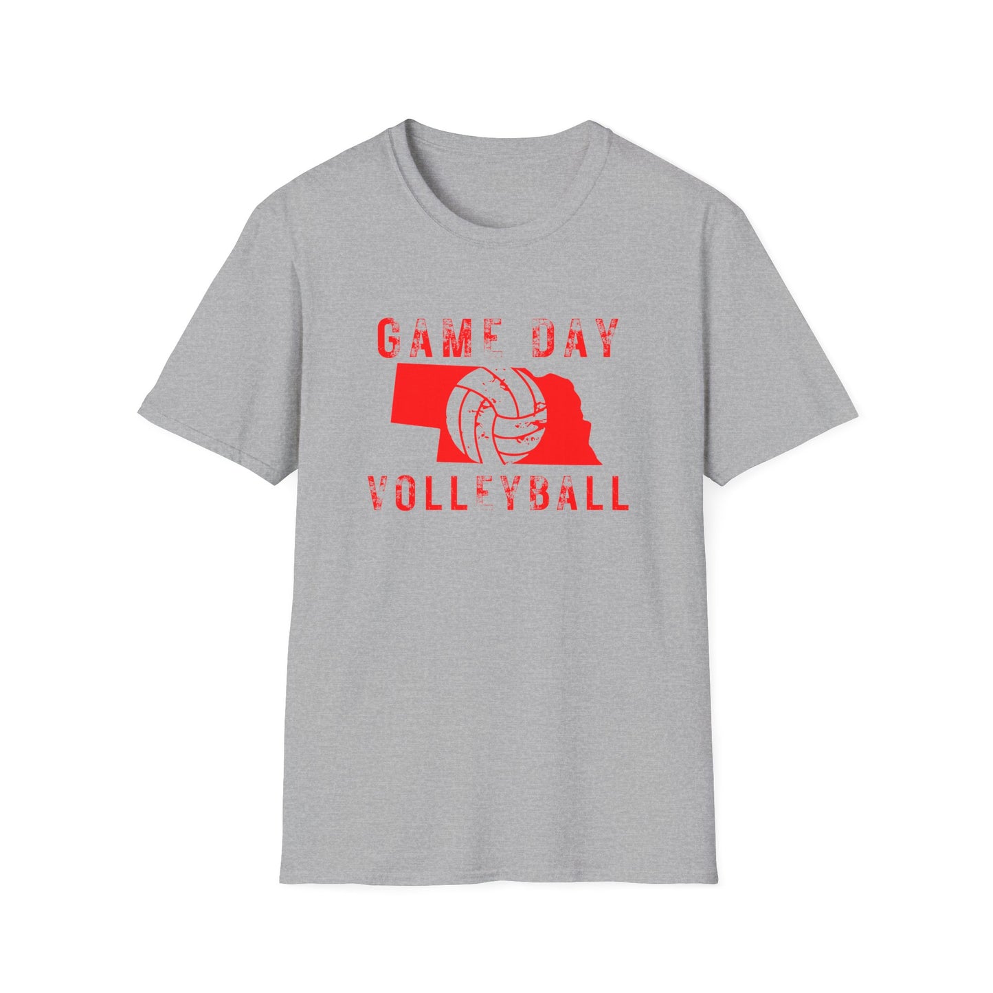 Nebraska Game Day Volleyball Adult Shirt