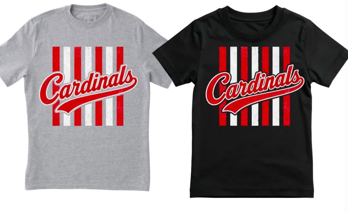 Vertical Stripes St. Mary’s Cardinals