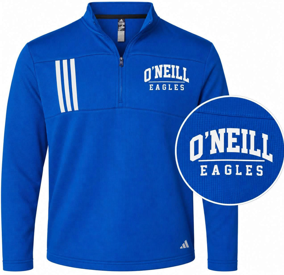 O’Neill Eagles Adidas 1/4 zip