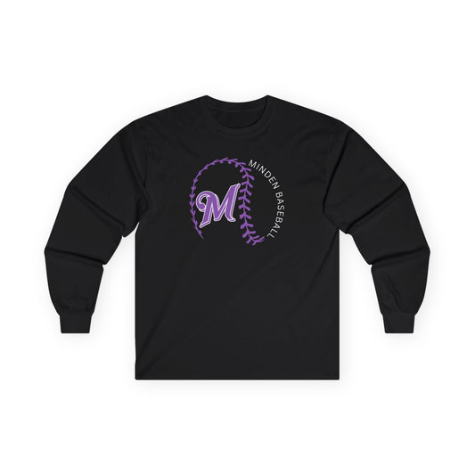 Minden Baseball "Stitches" Long Sleeve Shirt
