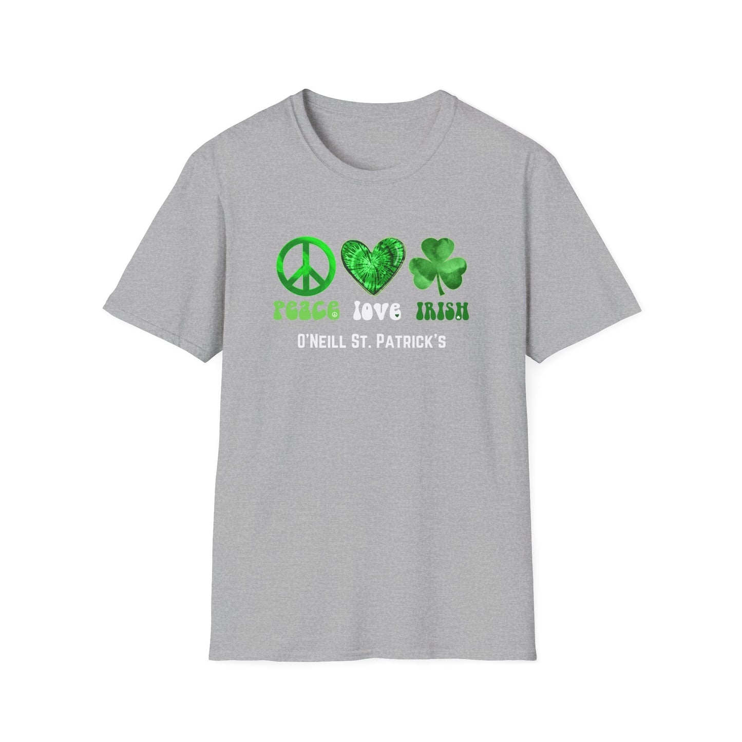 (Preorder) St. Pats O'Neill Peace Love Irish Logos Apparel