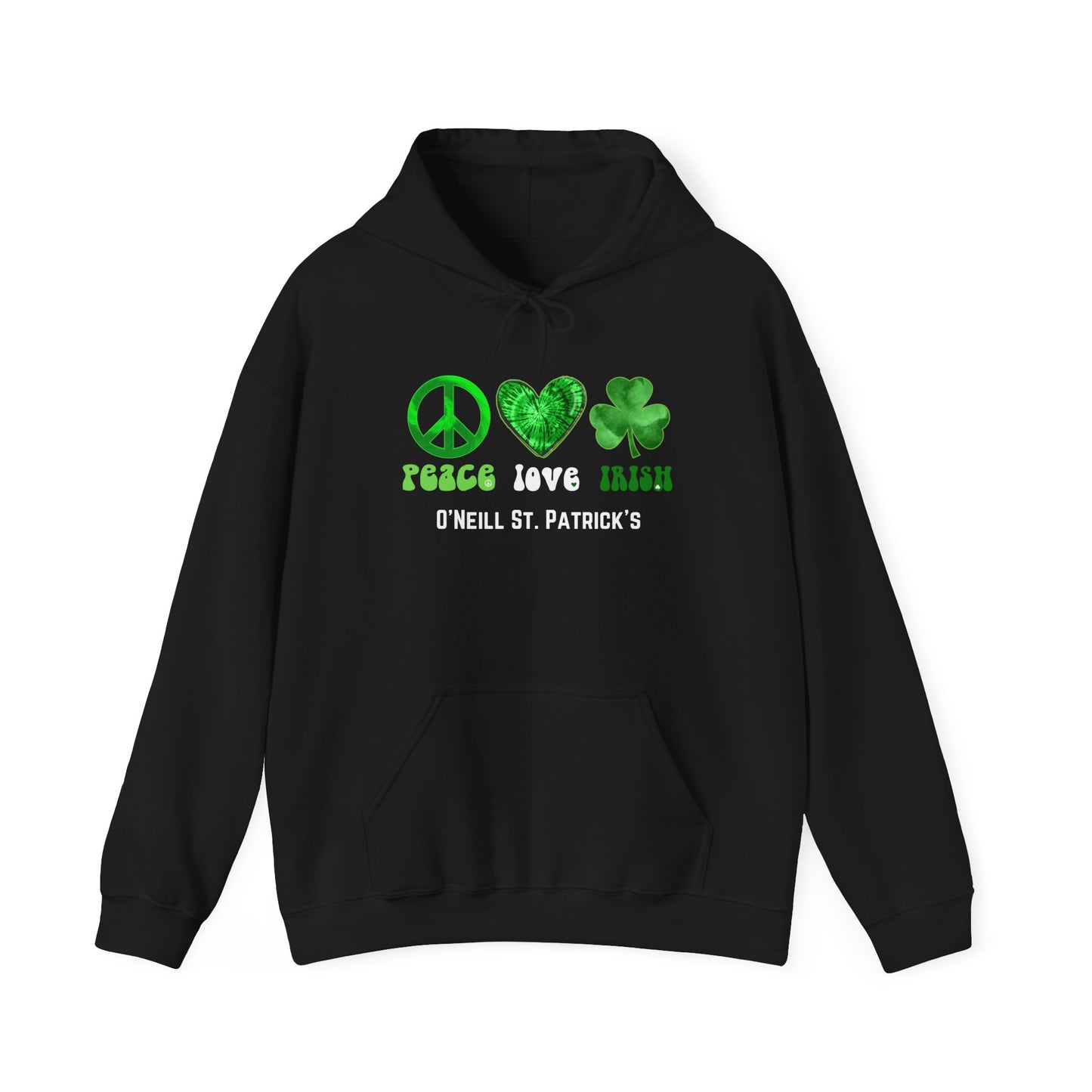 (Preorder) St. Pats O'Neill Peace Love Irish Logos Apparel