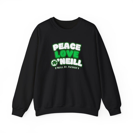 (Preorder) St. Pats O'Neill Peace Love O'Neill Bubble Apparel