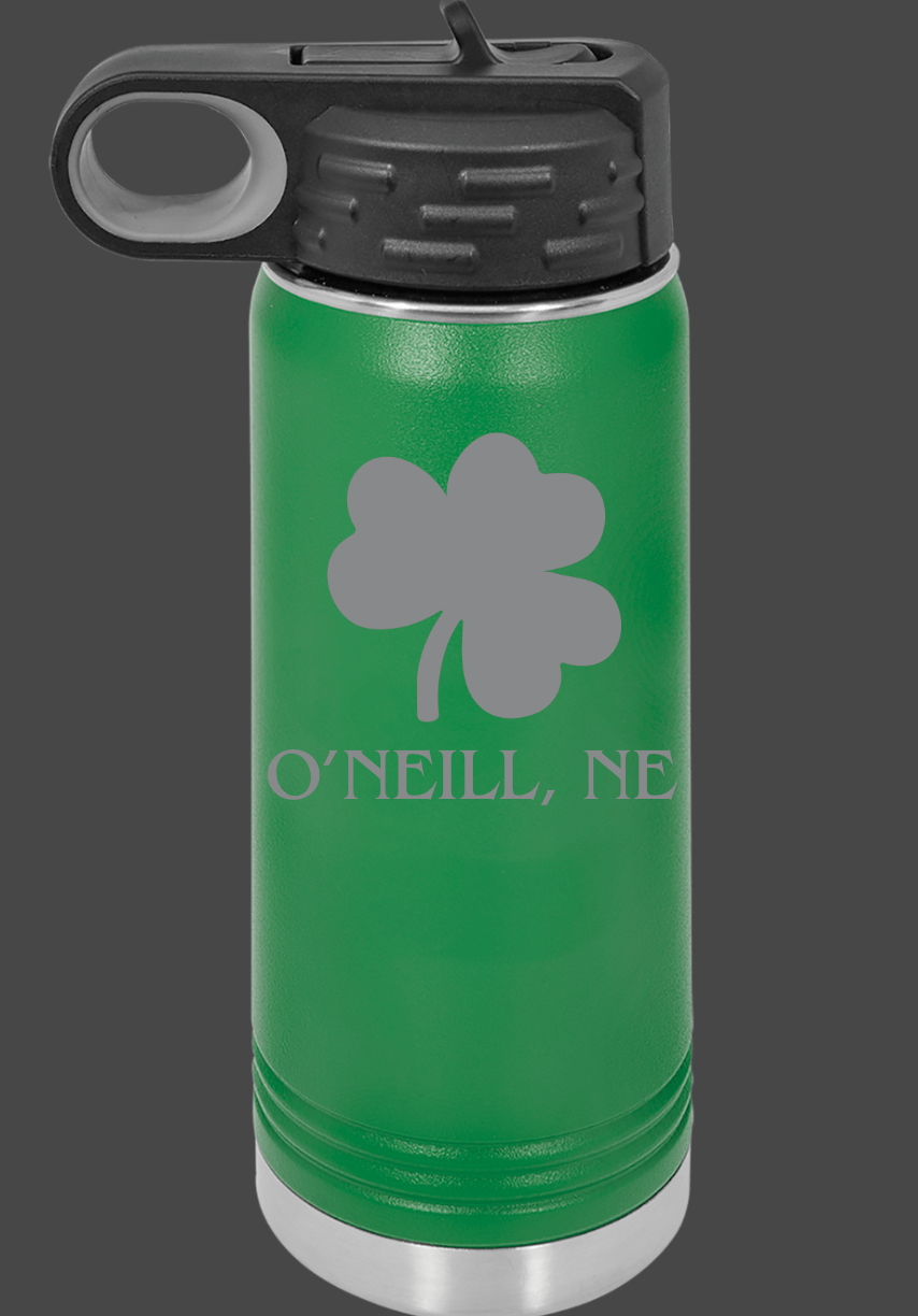 O'Neill St. Pats Stainless Steel Items Laser Engraved- Variety to Choose