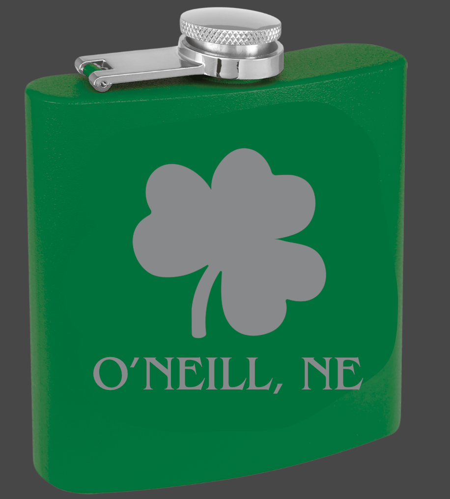 O'Neill St. Pats Stainless Steel Items Laser Engraved- Variety to Choose