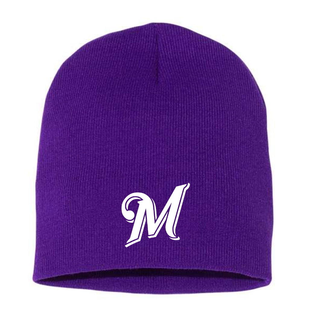 Minden Baseball Embroidered Beanie