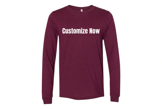 Bella-Canvas 3501 Custom Long Sleeve Shirt