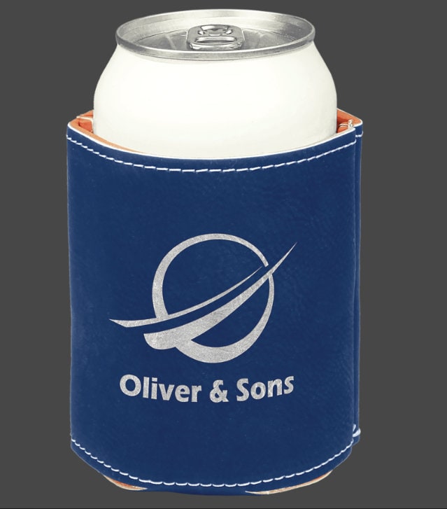 Can Cooler Beverage Holder for 12oz cans Laser Engraved Personalized