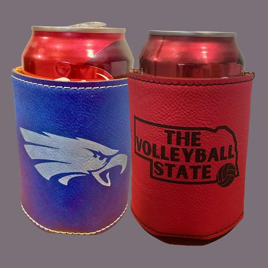 Can Cooler Beverage Holder for 12oz cans Laser Engraved Personalized