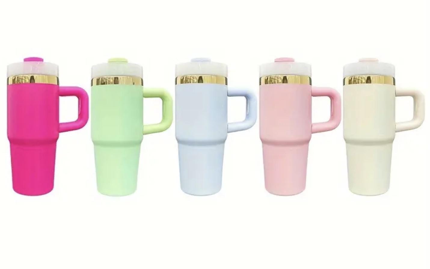 14oz Kids Tumble with Handle with Laser Engraved Personalization