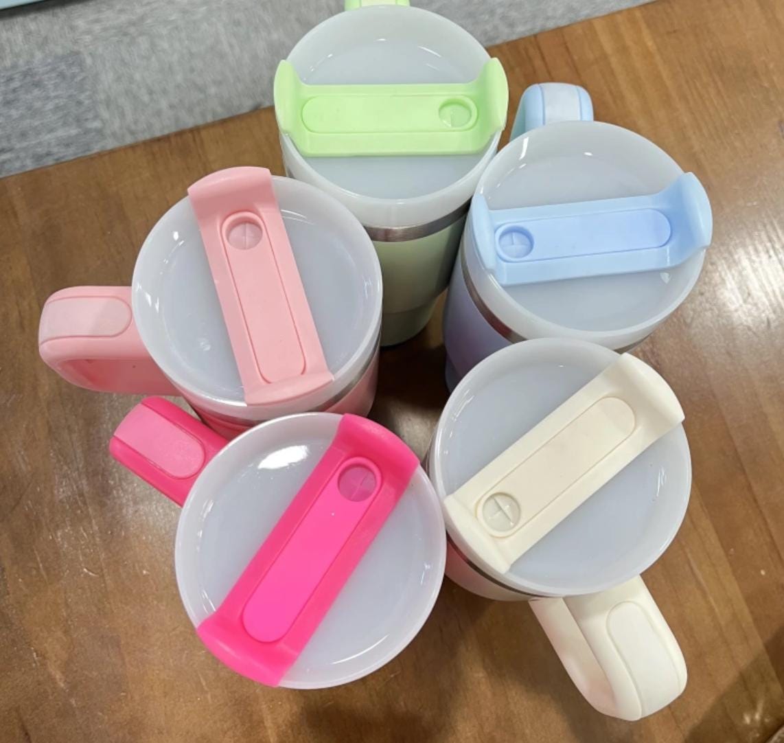 14oz Kids Tumble with Handle with Laser Engraved Personalization