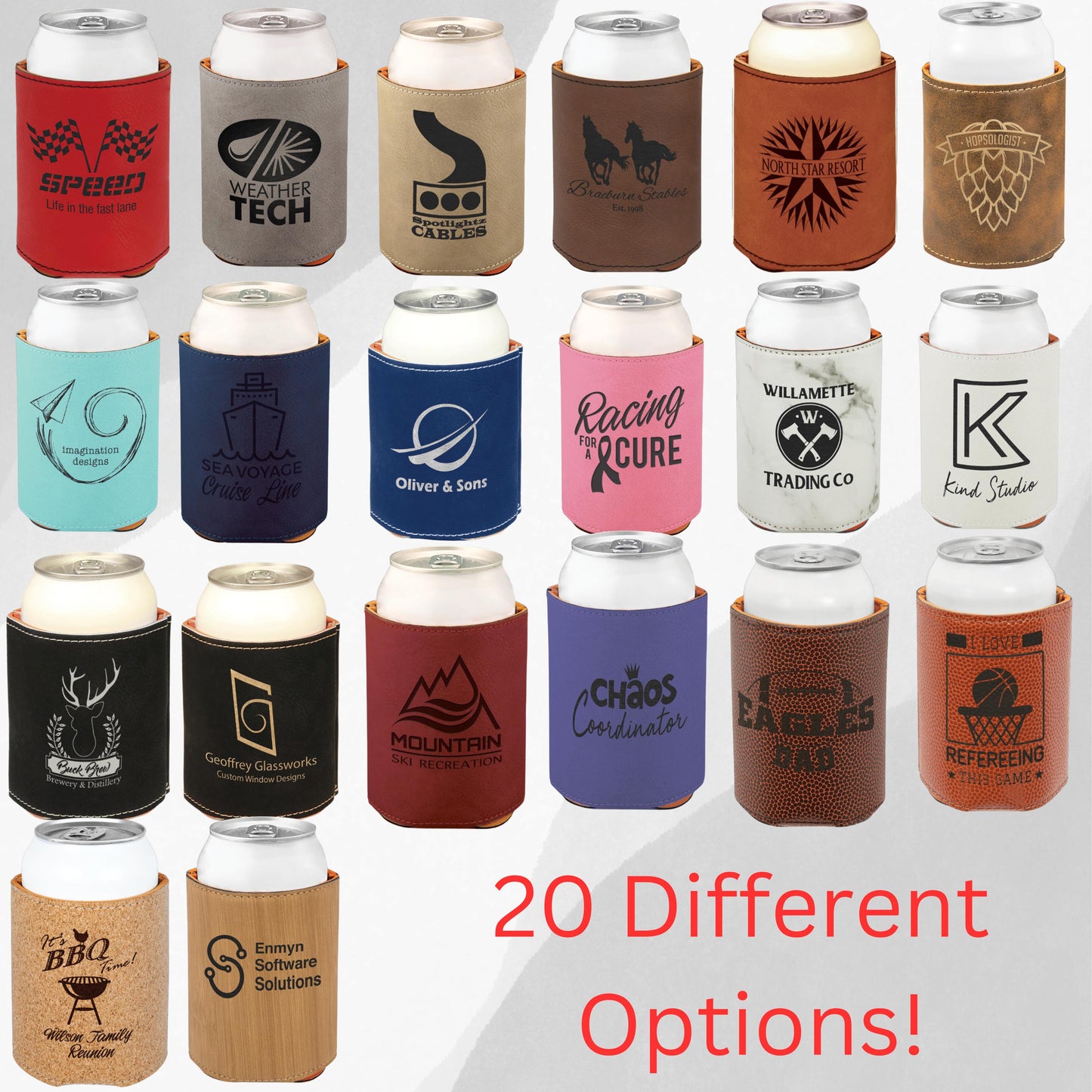 Groomsman / Wedding Party Can Cooler Holder