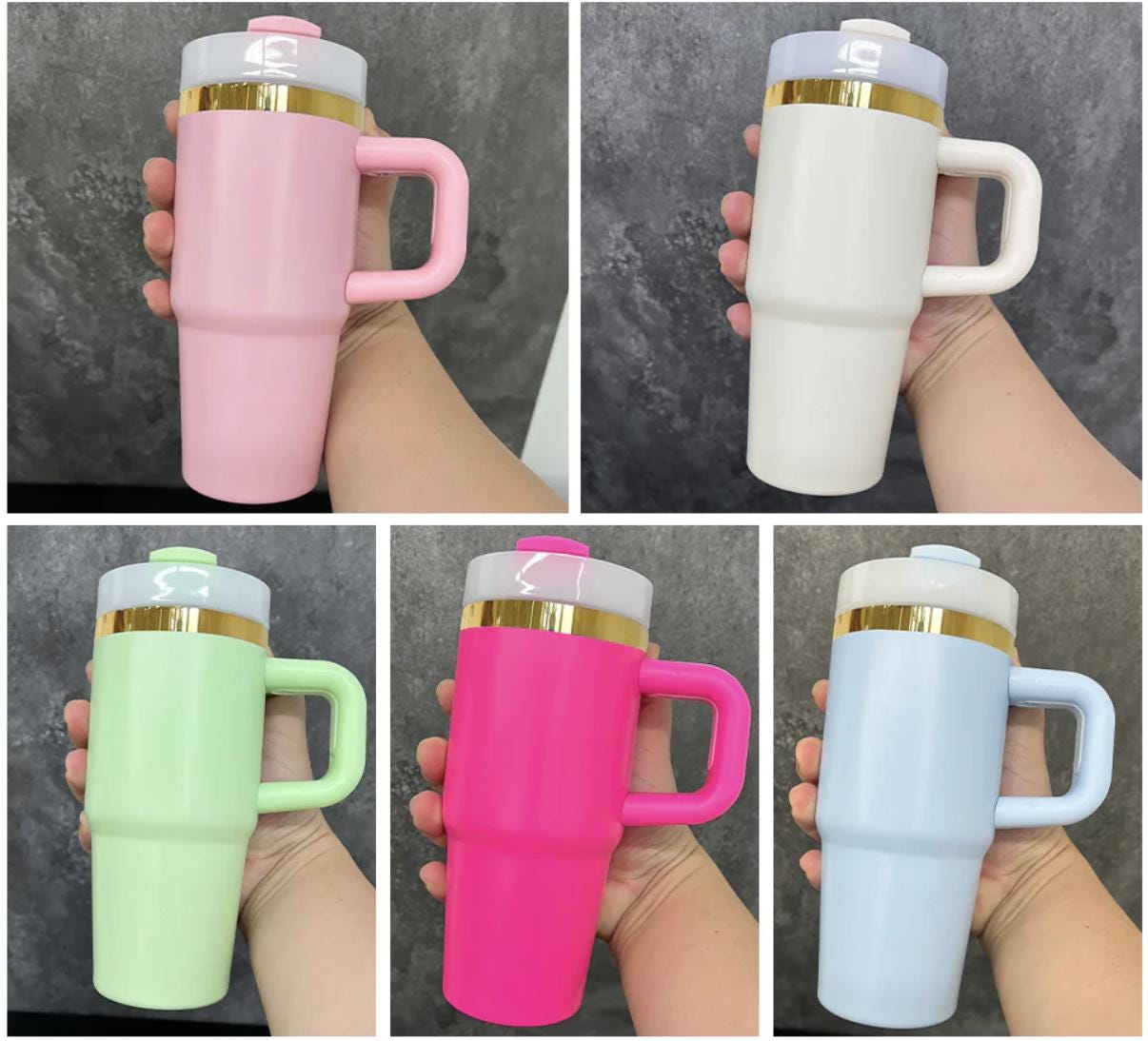 14oz Kids Tumble with Handle with Laser Engraved Personalization