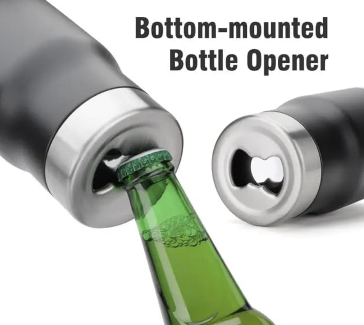 Wedding Bride and Groom 4 in 1 Hard Can Cooler , Bottle Opener, Tumbler with Lid