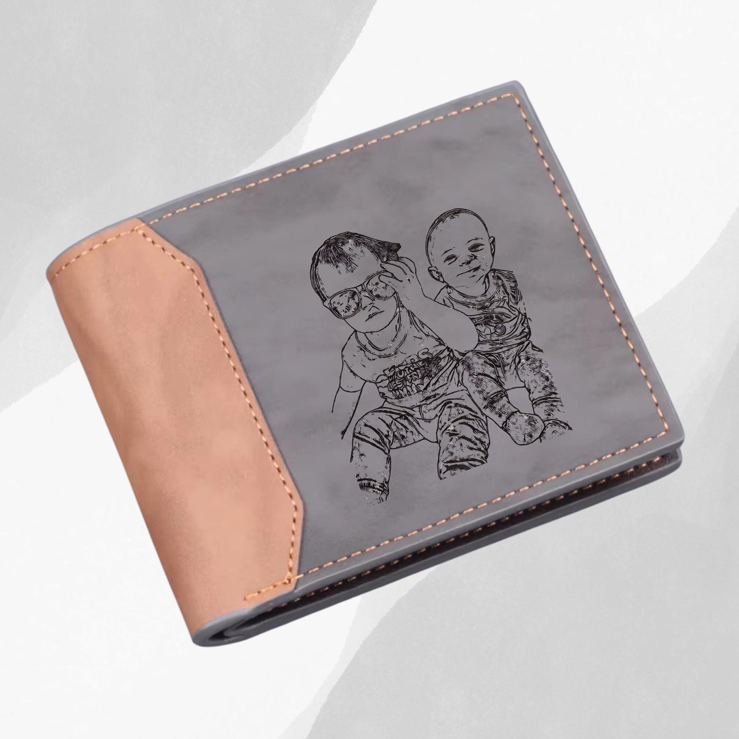 Personalized Wallet - Engraved / Wedding/ Father's Day