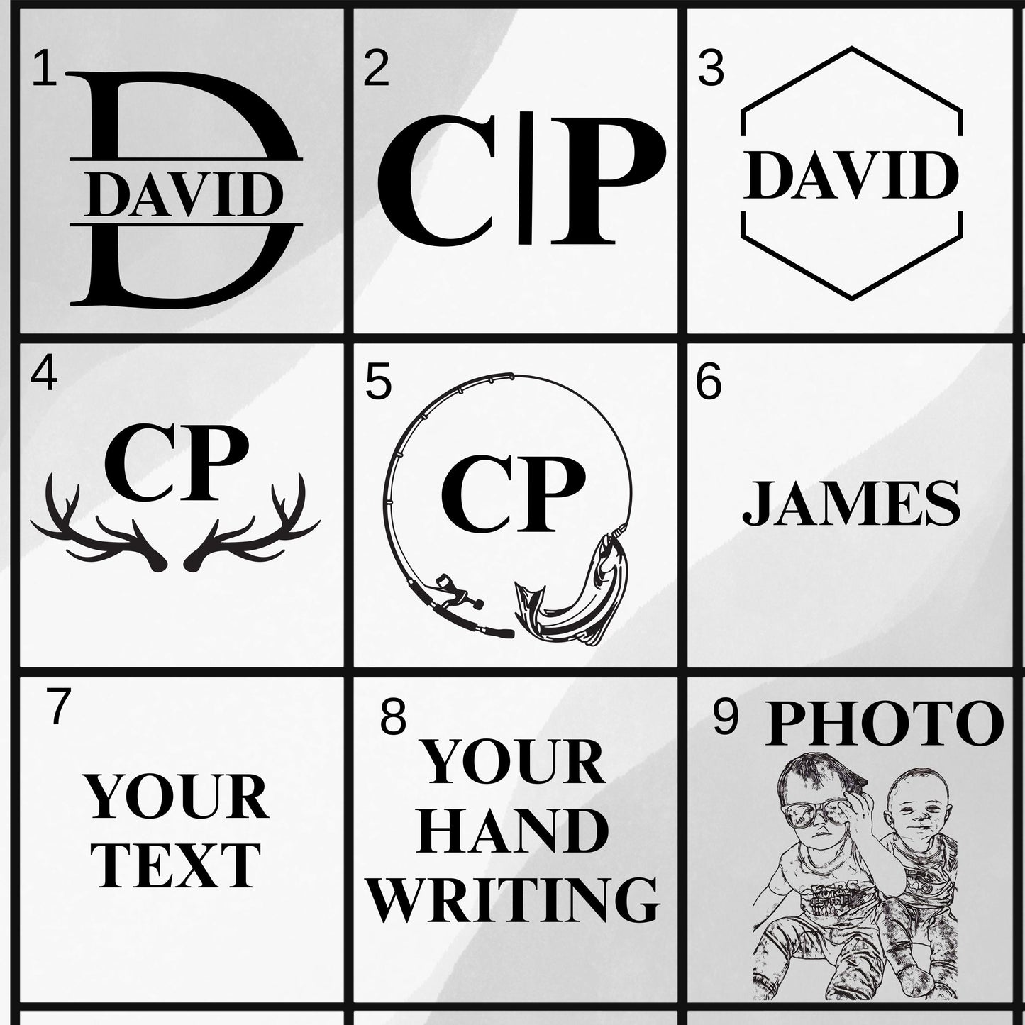 Personalized Wallet - Engraved / Wedding/ Father's Day