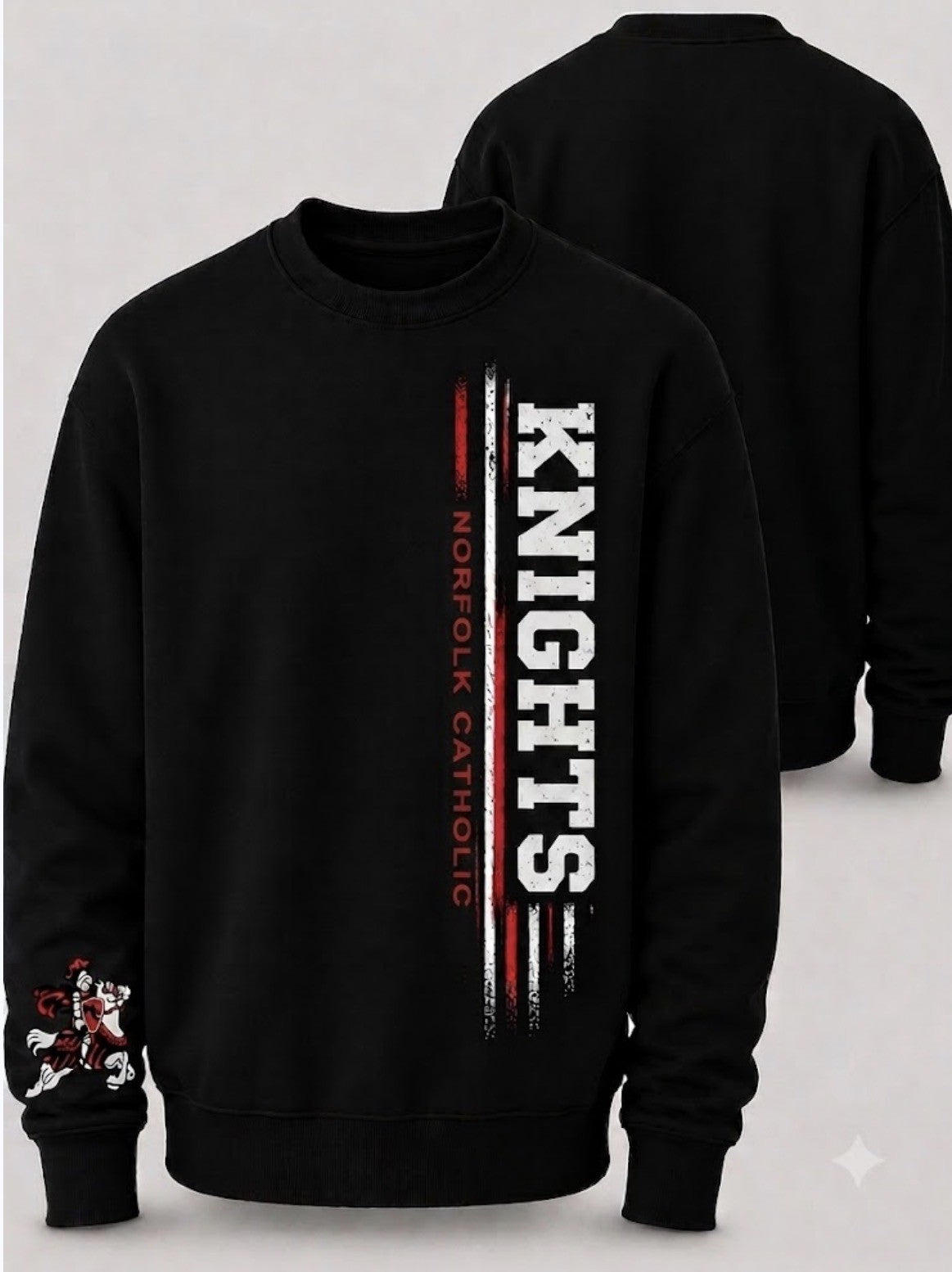 Vertical school Crewneck