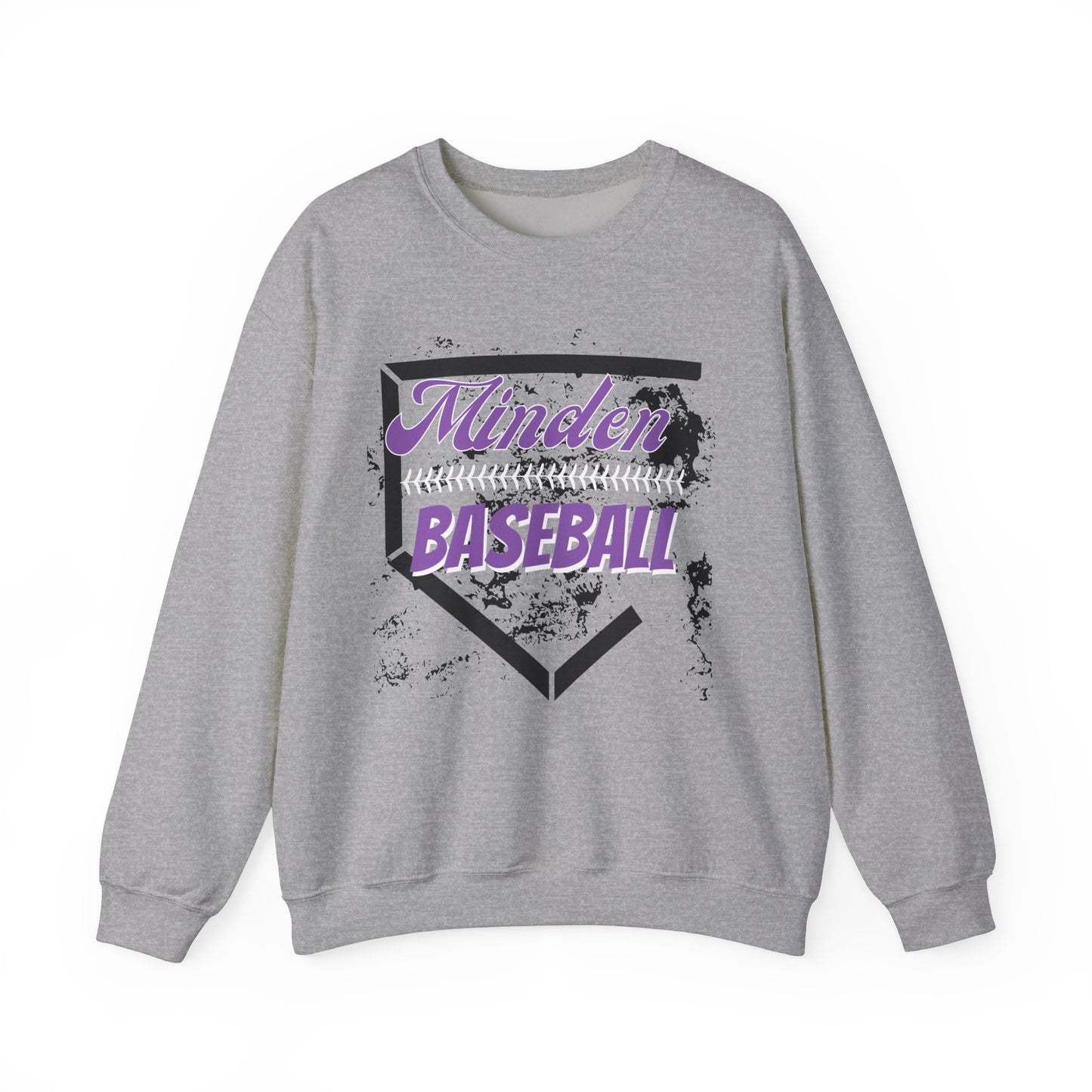 Minden Baseball "Plate" Crewneck Sweatshirt