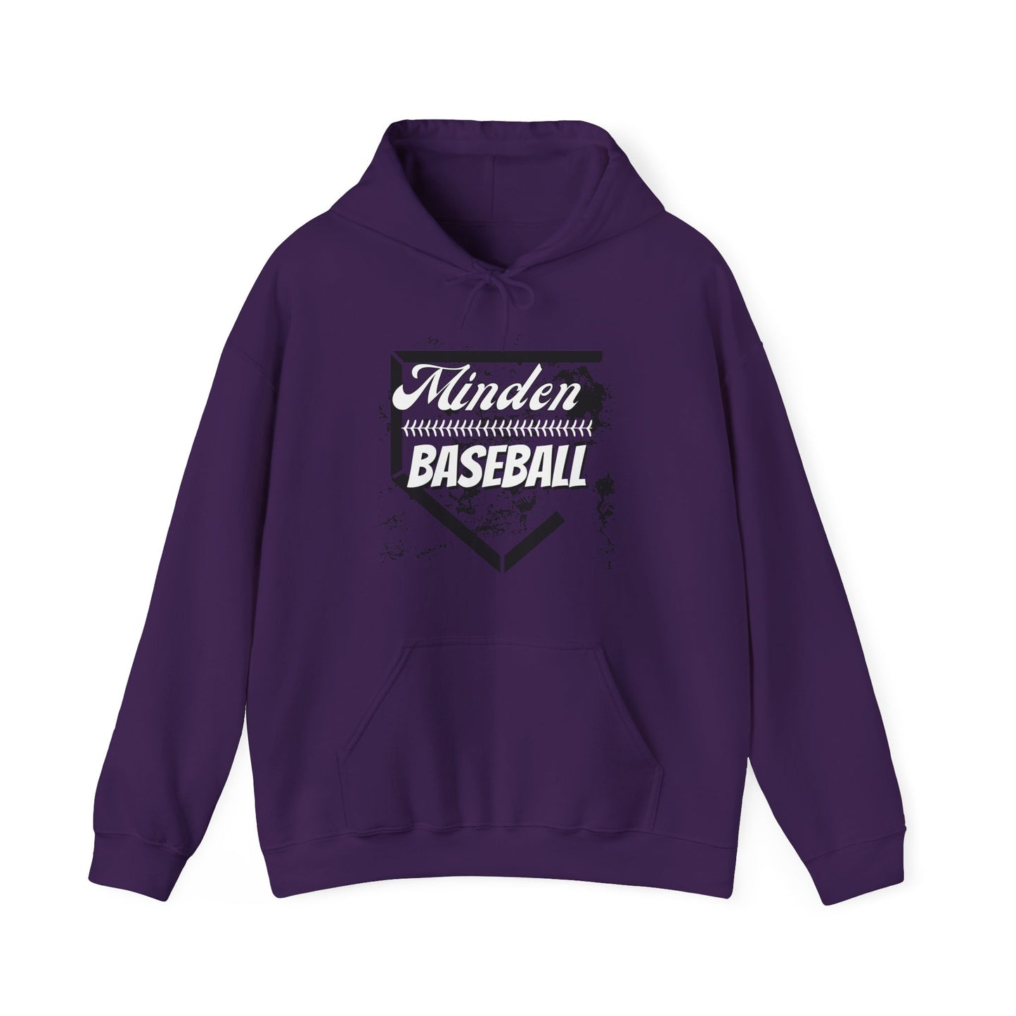 Minden Baseball "Plate" Hooded Sweatshirt