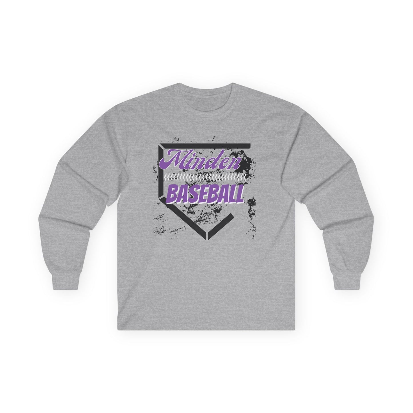 Minden Baseball "Plate" Long Sleeve Shirt