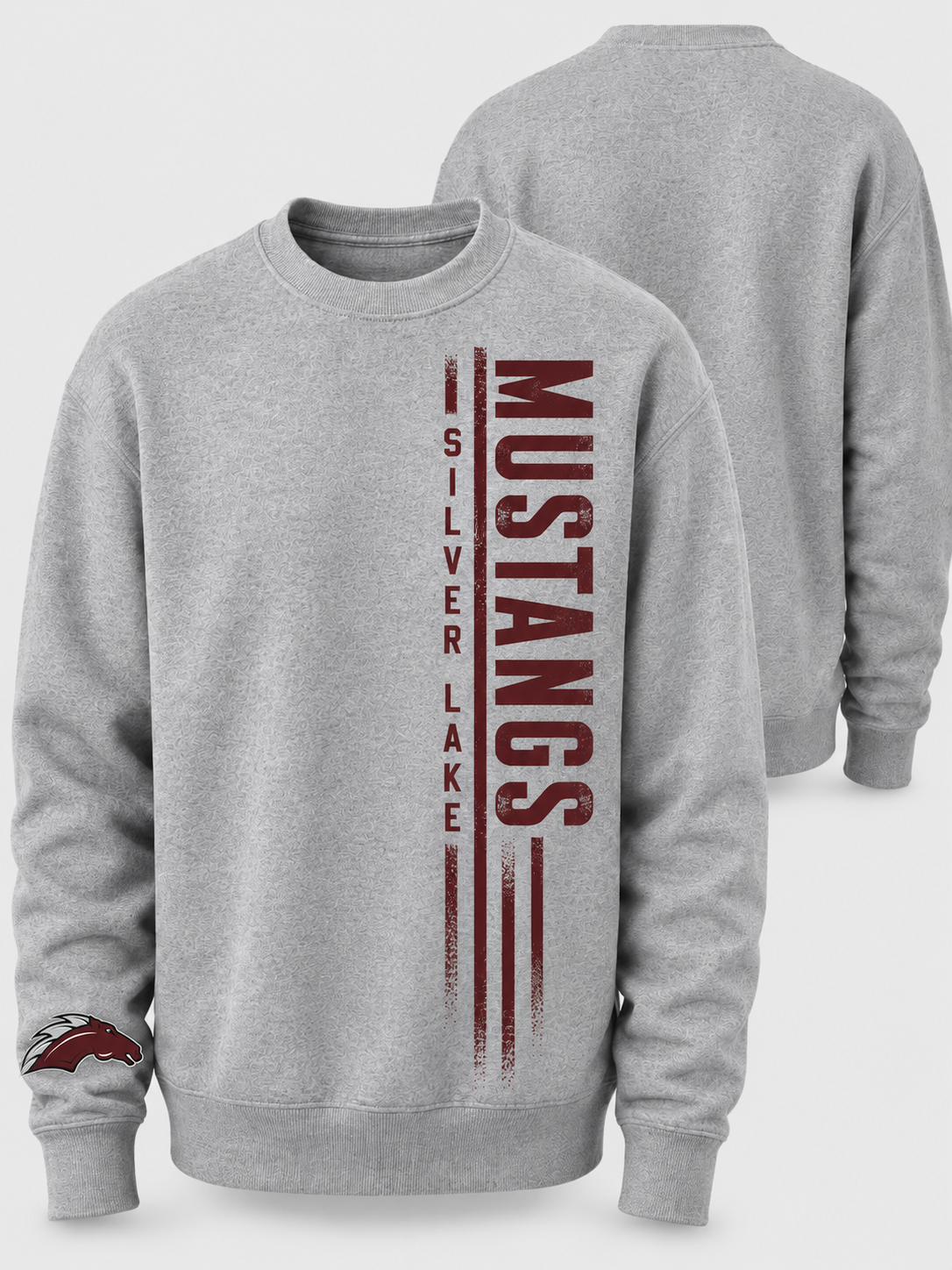 Vertical school Crewneck