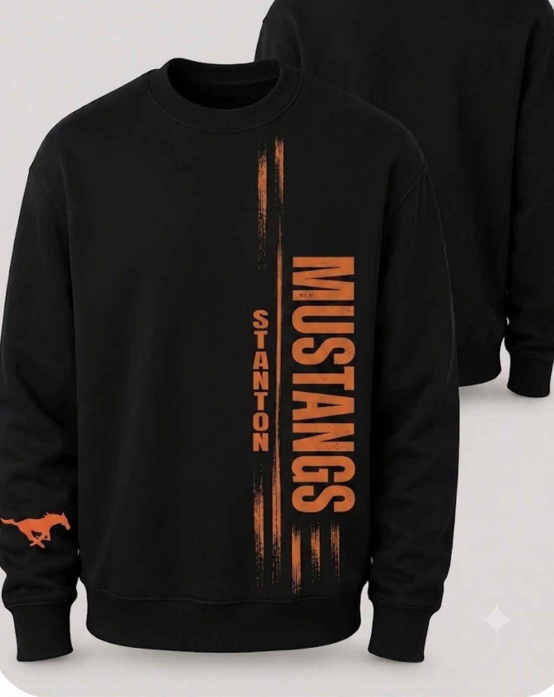 Vertical school Crewneck