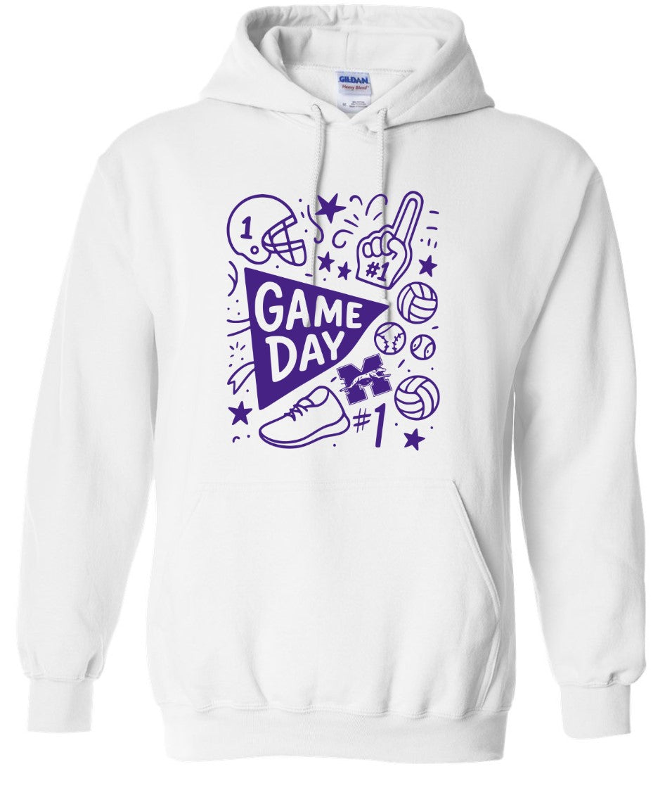 Minden Homecoming 2025 Hooded Sweatshirts